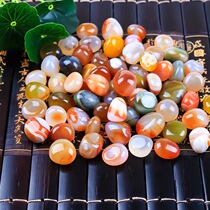 Nanjing Yuhua Stone Natural Agate Original Stone Paving Fish Tank Stone Pebble Stone Cobblestone Colorful Stone Bonsai Gardening Decoration