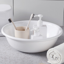 Japan imported INOMATA washbasin bathroom bathroom baby plastic washbasin household vegetable basin shallow type