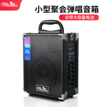 Mingseng Electric Guitar Speaker Folk Music Music Singing Outdoor Street Portable Multifunctional Performance Big Audio