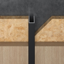 Aluminum alloy u strip copper background wall ceiling pressure strip edge strip decorative line edging metal u-shaped strip