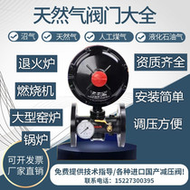 Natural gas secondary pressure reducing valve Industrial liquefied gas pressure regulating valve Gas regulator RTZF burner boiler adjustable