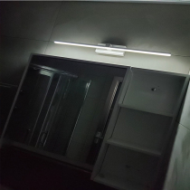 FULL BRONZE MIRROR FRONT LIGHT TOILET MIRROR CABINET SPECIAL LIGHT LAVISH BATH ROOM CABINET DRESSER LED MIRROR LIGHT FREE OF PUNCH