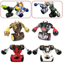 Silver Glow Remote Control Boxing Pair of War Robots Childrens Smart Iron Fights Boys Electric Toys Steam Viking Edition