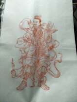 Jiutian Jiansheng Gao Marshal sent the general young child protection God non-heritage folk crafts