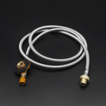 Mudedegu gas furnace extension pipe outdoor furnace head fittings furnace extension pipe adapter extension line connecting pipe