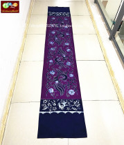 Guizhou batik table flag pure hand painted tablecloth home decoration Crafts hotel decoration background wall 240 * 50CM