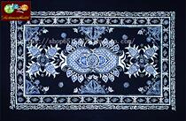 Batik long tablecloth Miao batik painting wall-mounted tablecloth door curtain pomegranate butterfly 110 * 170CM