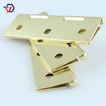60*37*1 0 Golden hinge 2 5 inch copper-plated hinge copper-plated small hundred-page Furniture Hardware hinge copper-plated