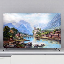 New upgrade TV Hood dust cover cover set TV dust cloth cover 55 inch 65 household LCD New