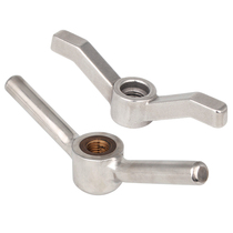 304 stainless steel horn nut precision casting hand screw cap welding horn handle locking nut m12