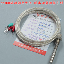 WZPM-201 End thermal resistance Pt100 end resistance temperature probe PTFE silver plated waterproof wire