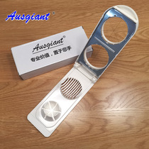 Kitchen dual-use food grade stainless steel wire egg cutter white boiled eggs preserved eggs pine eggs cut in half Household commercial