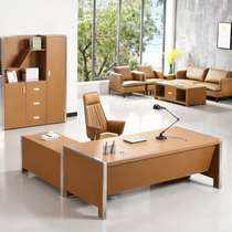 Female boss desk high-end President table simple modern fashion personality office table and chair office furniture combination