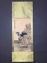 8-544 Celebrity calligraphy and painting hand-painted calligraphy and painting: Qi Baishi landscape painting three-foot middle hall painting fine hand-painted painting