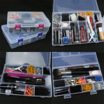 Hairpin box storage box Makeup artist special tools Clip clip Jewelry jewelry studio Hair card leather band finishing
