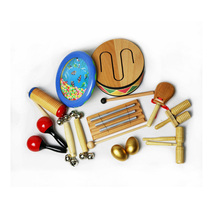  High-quality percussion three-tone drum 11-piece set Kindergarten school professional Orff early education music teaching aids