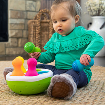 American Fat brain tumbler toy baby baby puzzle rattle 6 months on 9-12 months grip training