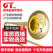 Jinyin brand JYTB-E110 tenor trombone B- flat tenor trombone pull tube