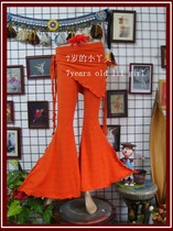 Belly dance pants original design elastic cotton fart curtain sharp horn Bell pants private development AC67