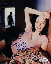 ROSE MCGOWAN ROSE MCGOWAN autographed photo with certificate