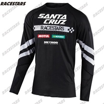 SANTACRUZ BIKE SPEED DROP RIDING SUIT MOUNTAIN CROSS-COUNTRY MOTORCYCLE LONG SLEEVE T-SHIRT LOOSE SPEED DRY BLOUSE
