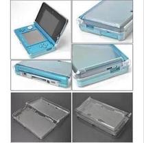 Nintendo 3DS crystal shell 3DS transparent shell 3DS Protective case protection box hard crystal shell old and small Three