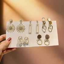 Pain-free ear clip without earning-hole Women 2021 New Tide Fairy earrings Mori Super Fairy earring minimalist Temperament Earrings