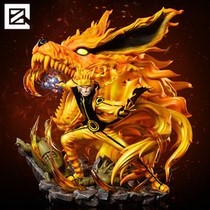 Zhenqi Lab Burning Wind Studio Naruto Ninja Resonance Series Naruto Nine Lamas