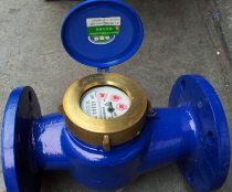 Chengdu Jincheng water meter flange screw wing type cold water meter LXS-50 65 80 100 150 large diameter water meter