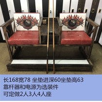 High-grade sofa chair leather rest chair billiards chair club lounge new seat for billiard hall