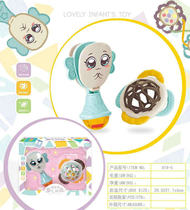 2 baby rattles 818-5 soft glue fitness ball puzzle Jingle Ball hand grab ball childrens toys mixed batch