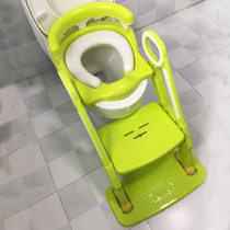 Childrens toilet toilet ladder folding mens and womens baby toilet seat childrens upholstered toilet ring enlarged potty