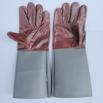 Labor insurance gloves top layer leather arm gloves welding protective gloves gas welding welding gloves welder cowhide gloves