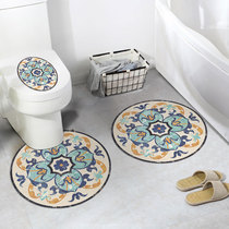 Bathroom toilet sticker waterproof cover appliedexternal toilet u-type toilet floor padded with anti-adhesive and mildew-proof edge patch