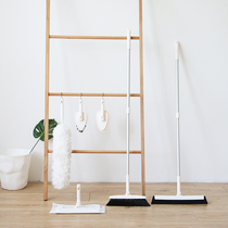 Home cleaning tool set Telescopic aluminum rod broom wiper dust paper mop dust dust brush cleaning