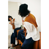 Small worm nest King German imported Yangtze yarn French accent wool scarf multi-color fixed spinning