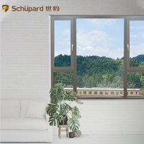 World Leopard Doors and Windows CL70 Broken Bridge Aluminum Alloy Bedroom Sound Insulation Window Balcony Sunlight Room Same Model