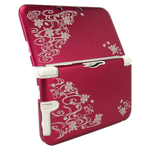 He Caimei Wasabi 3DSLL 3DSXL protective shell thin aluminum shell WSB0484 water cherry blossom