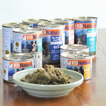 Natural New Zealand k9 Dog canned dog food Shiba Inu natural snack cans Beef lamb morel wet food 6 cans
