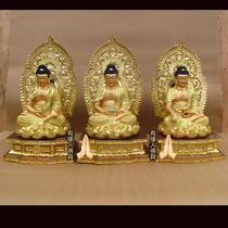 Vajrapani Three Treasures Buddha Shakyamuni Buddha Amitabha Buddha Medicine Buddha Rulai Buddha Statue YYSX85