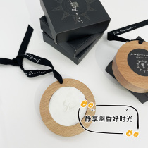 Chinese goods selection three if the coronal fragrance wood hanging 10G has a box of multi-flavor type Qihuadton supply