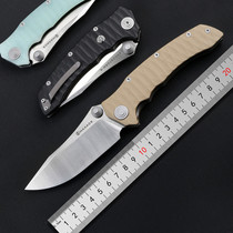 MAXACE Small Seven Sandstorm K New Folding Knife K110 Steel Outdoor Vehicle Folding Knife Wild Survival Tool Tool