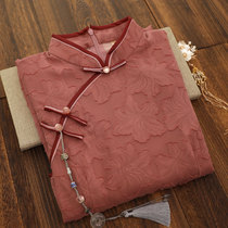 Qiao Niang fish 2020 Autumn new cheongsam can wear young girl improved dress high-end temperament