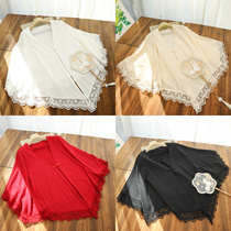 The brilliant fish retro national wind 2023 new and flagrobe shawl with a minimal small and young style