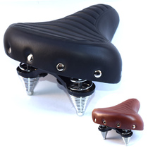 Mountain bike bike cushion bicycle saddle wide comfortable seat cushion riding equipment customized printing logo