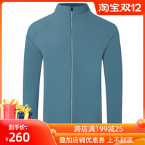 New golf mens thin waterproof windbreaker coat quick-dry stretch golf clothing mens long sleeve windbreaker