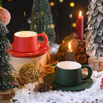 16 open◤Christmas exquisite handmade simple ins wind Nordic latte cup Kabu coffee cup