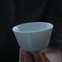 Limited tea painter Xuandebai Master Cup Lanxiang Cup Zen Cup Oil Run Peak
