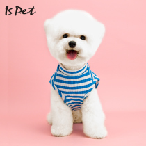 ISPET Pet Dog Clothes Summer Clothing Vest Teddy Bibi Bear Gold Wool Small Dog Whole Cotton Thin New Frontier Cotton
