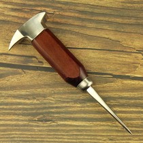 Wine stainless steel Japanese single head ice cone single fork ice chisel ice chisel wine crushing ice fork chisel ice hockey tool refrigerator ice crusher